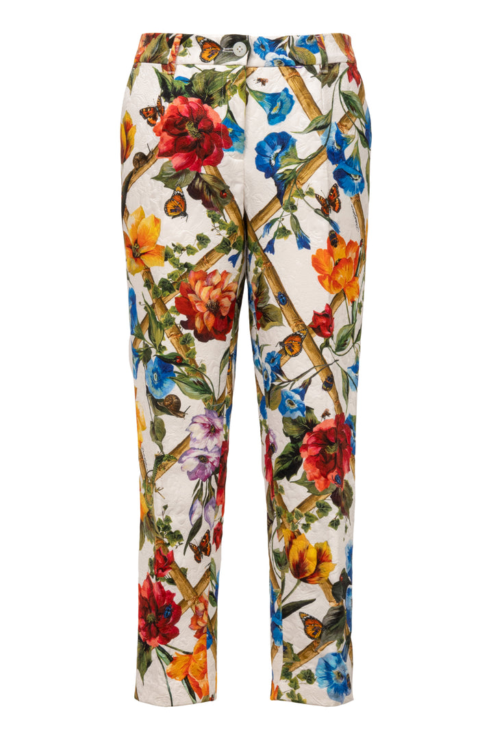 Dolce & Gabbana Size 42 Floral Pants