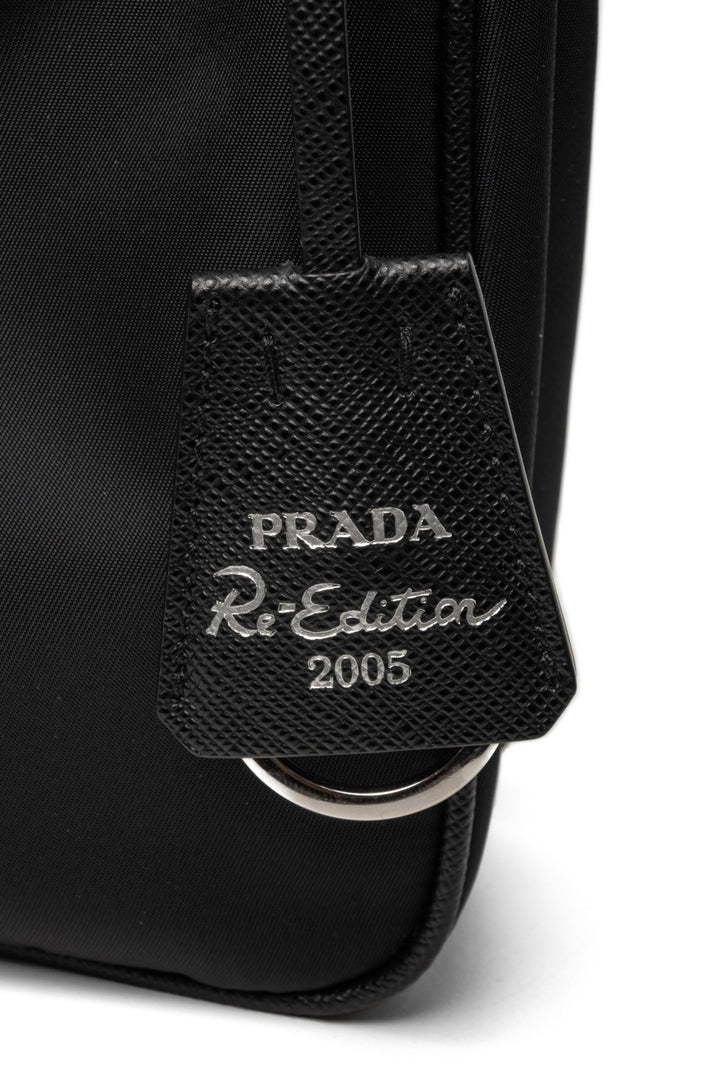 Prada Prada Re-Edition 2005 Re-Nylon & Saffiano Leather Mini Shoulder Bag