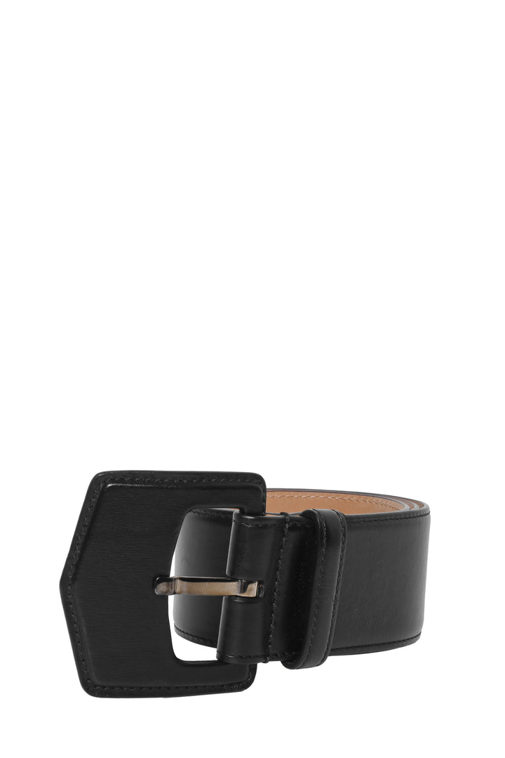 Alaia Size XS Wide Leather Belt