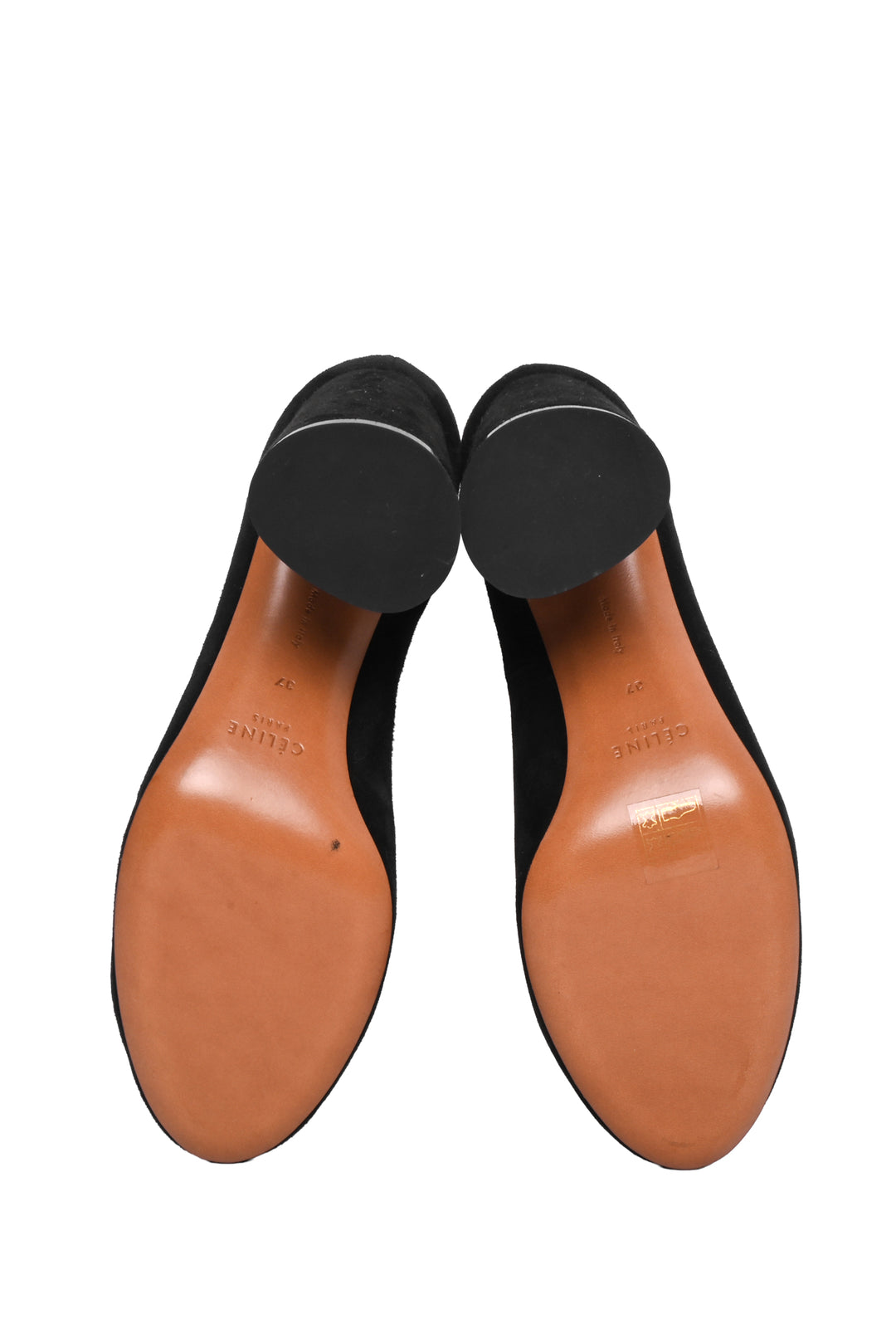 Celine Size 37 Suede Pumps