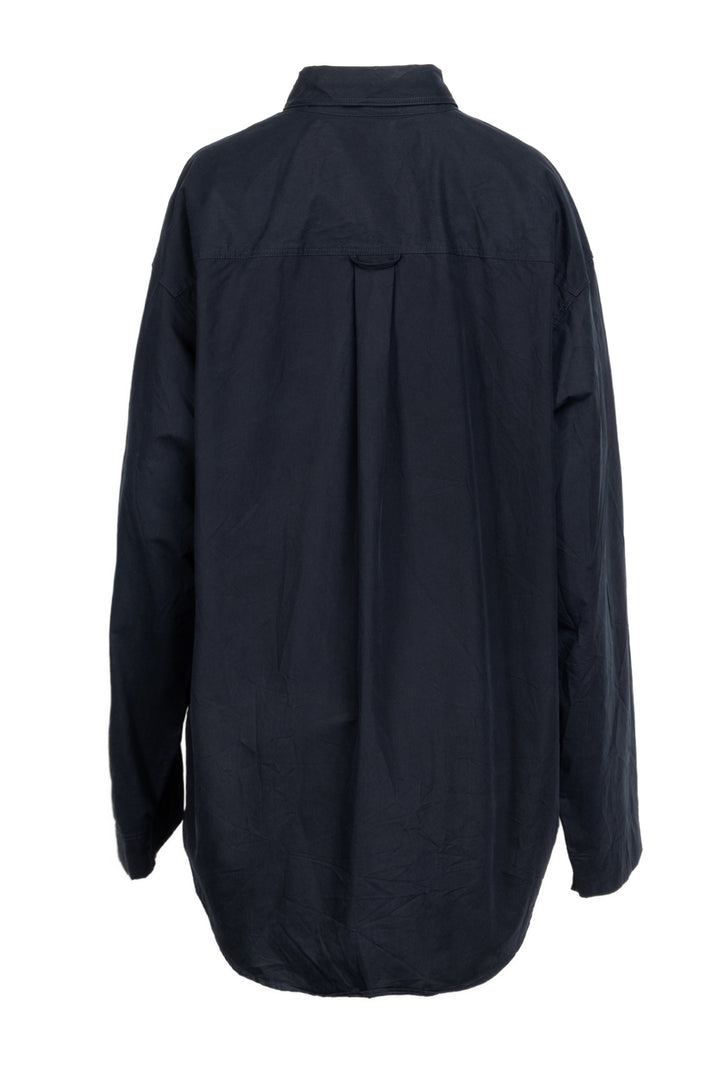 Balenciaga Size XXS Men's 2020 Washed Heavy Poplin Shirt Long Sleeve