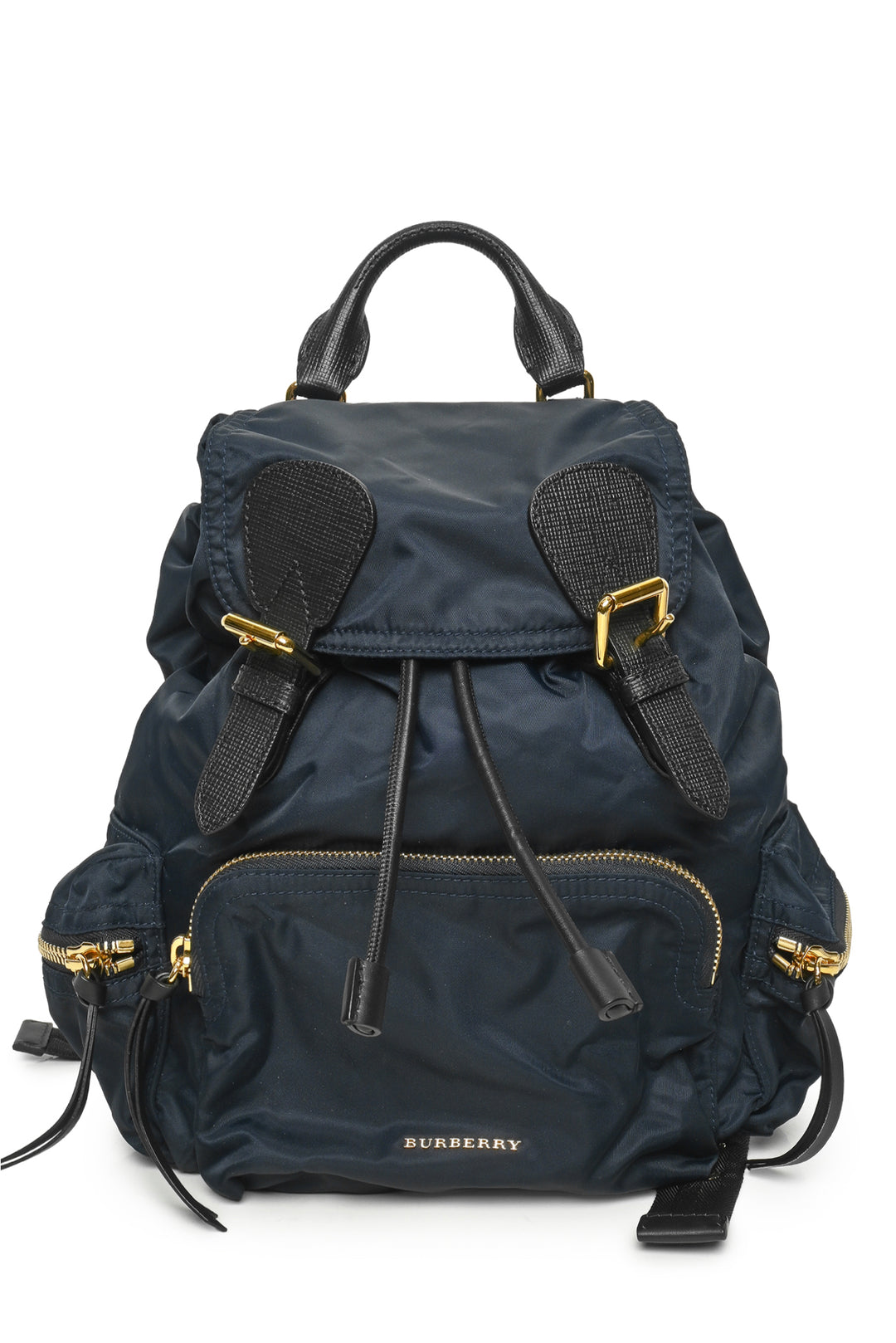 Burberry Rucksack Leather Trimmed BackPack