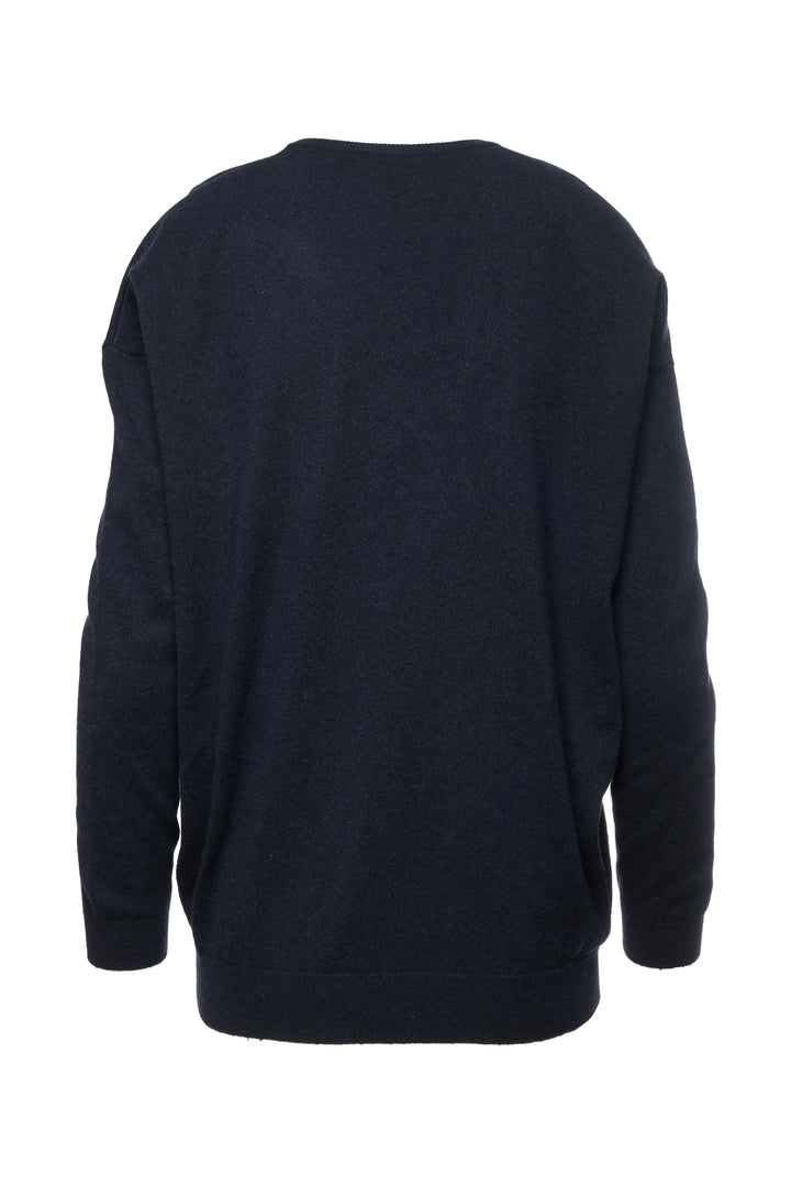 Brunello Cucinelli Size L V-Neck Cashmere Sweater
