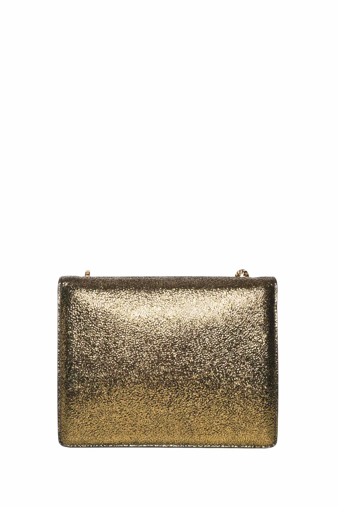 Salvatore Ferragamo Thalia Metallic Leather Shoulder Bag