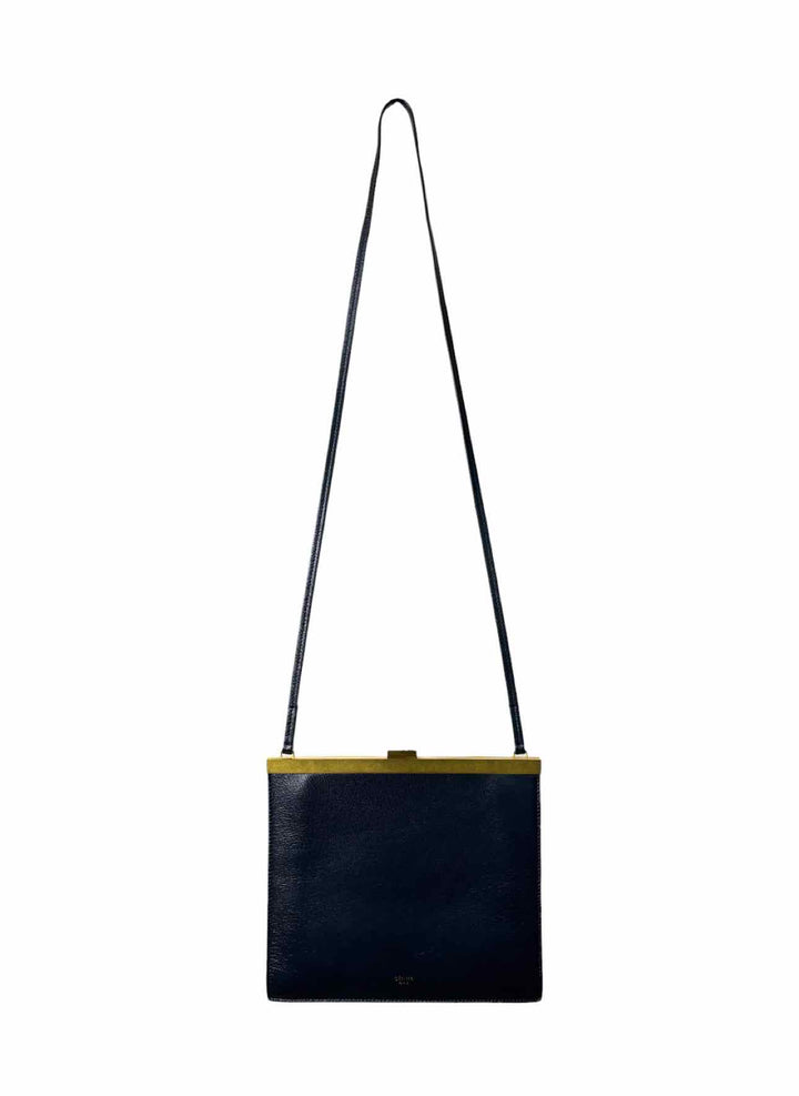 Celine Mini Clasp Leather Purse