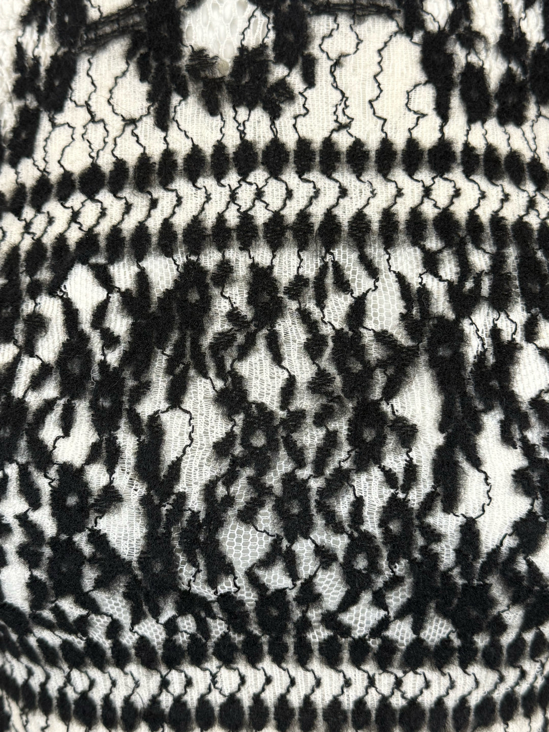 Erdem Size S Mock Neck Lace Long Sleeve Tops