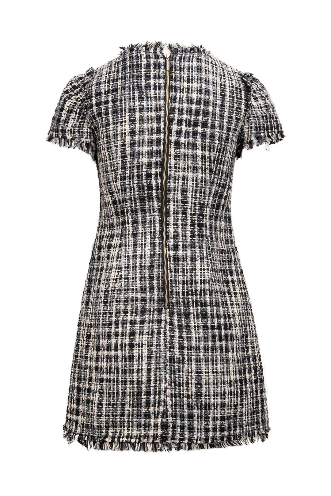 Kate Spade Size 0 Fringe Edge Tweed Coat & Dress Set