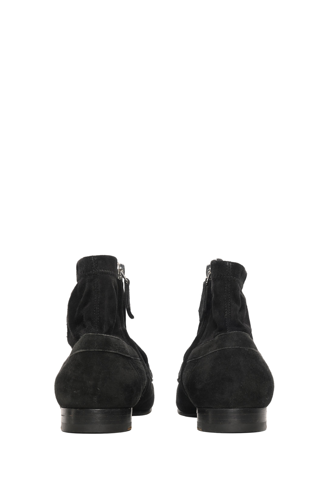 Hermes Size 36.5 Saint-Honore Suede Ankle Boots