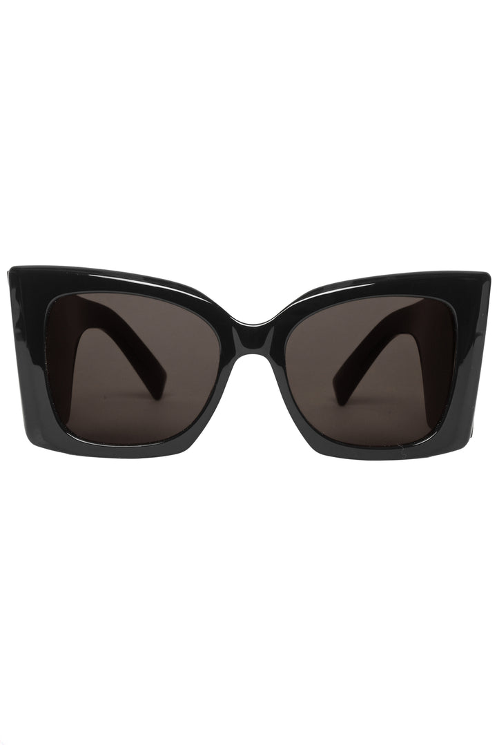 Saint Laurent Oversize Cat-Eye Blaze Sunglasses