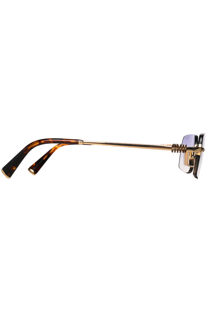 Miu Miu Square Rimless Sunglasses