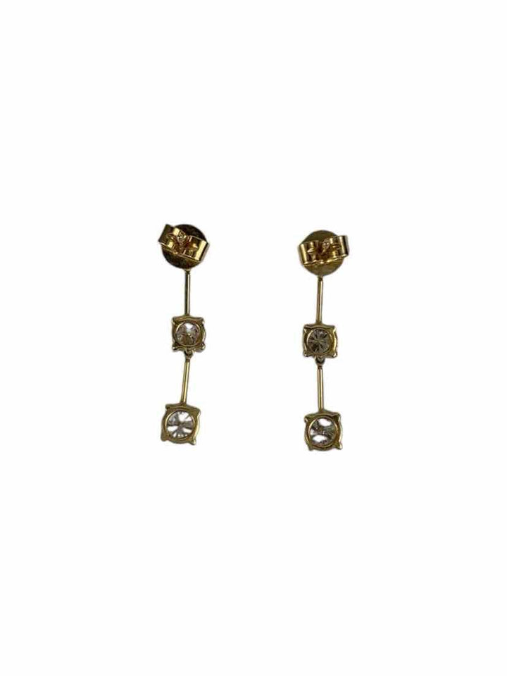 14Kt Gold Diamond Drop Earrings