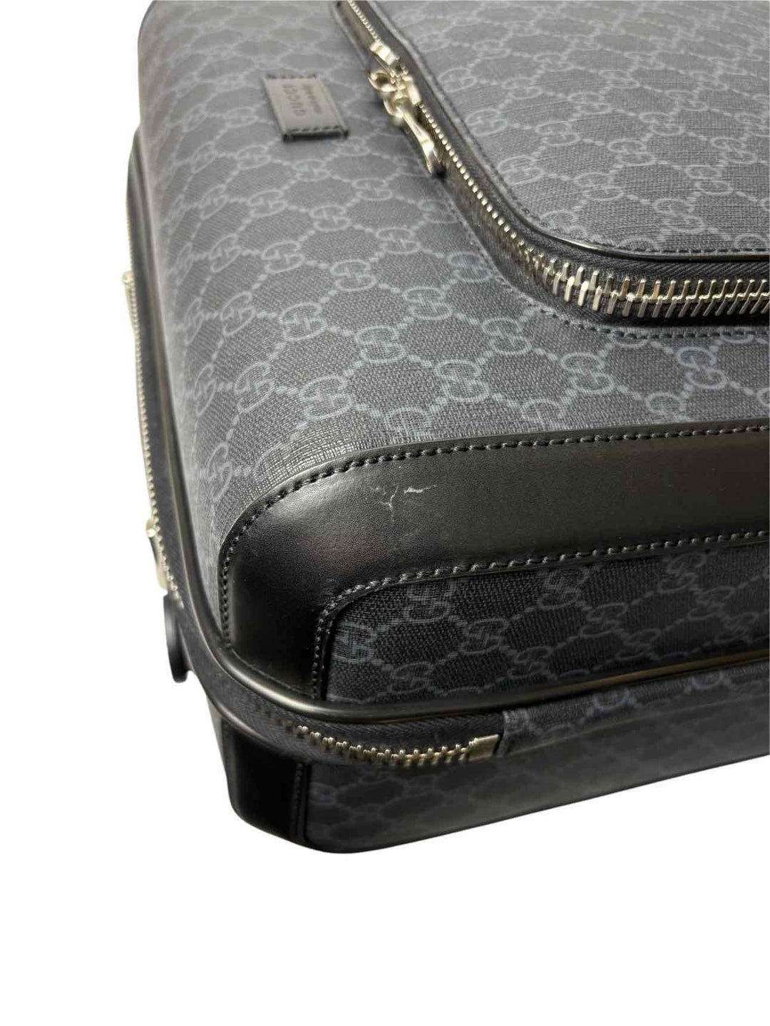 Gucci GG Supreme Carry On Rolling Suitcase Luggage