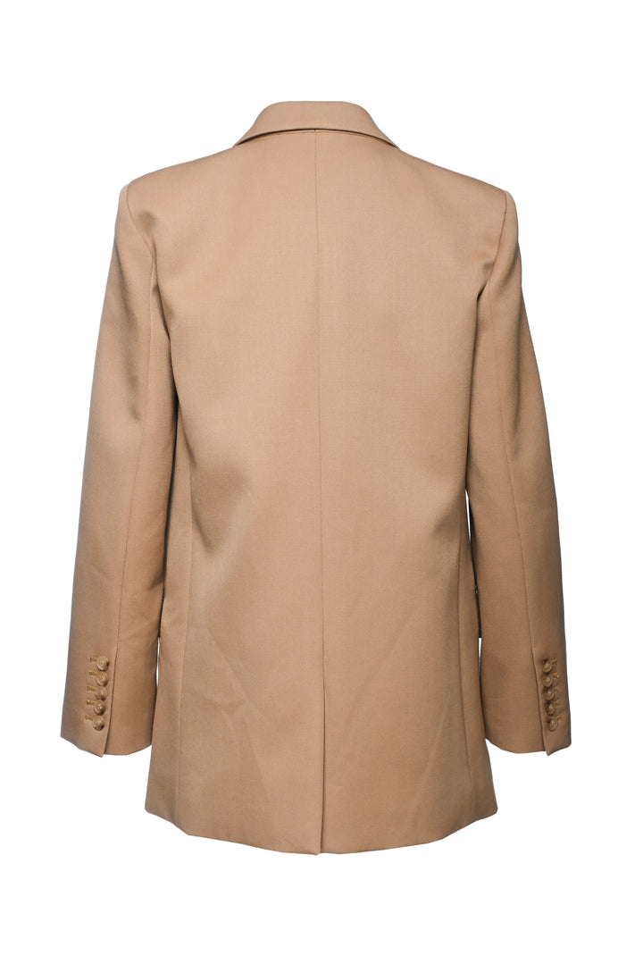 Nili Lotan Size 6 Diane Stretch Wool Twill Blazer