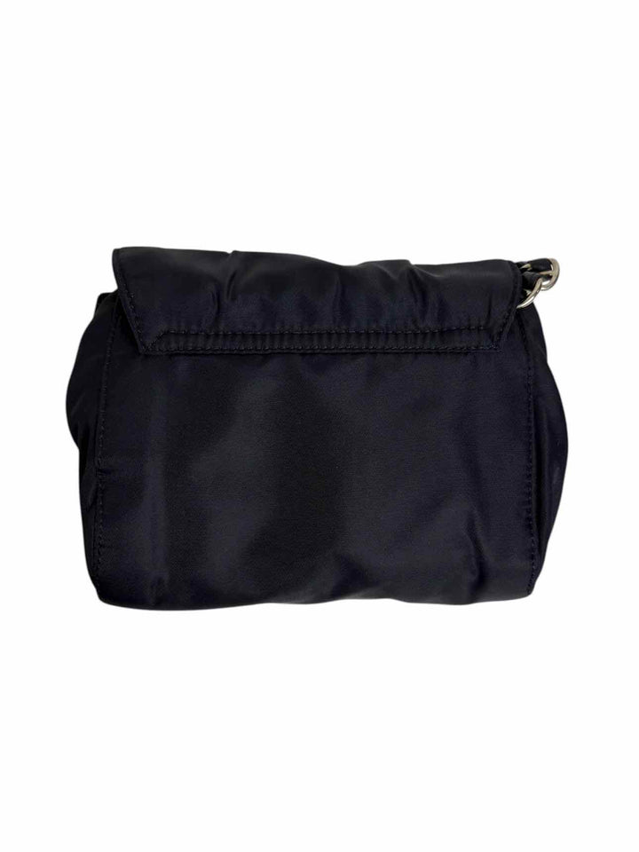 Prada Mini Tessuto Catena Crossbody