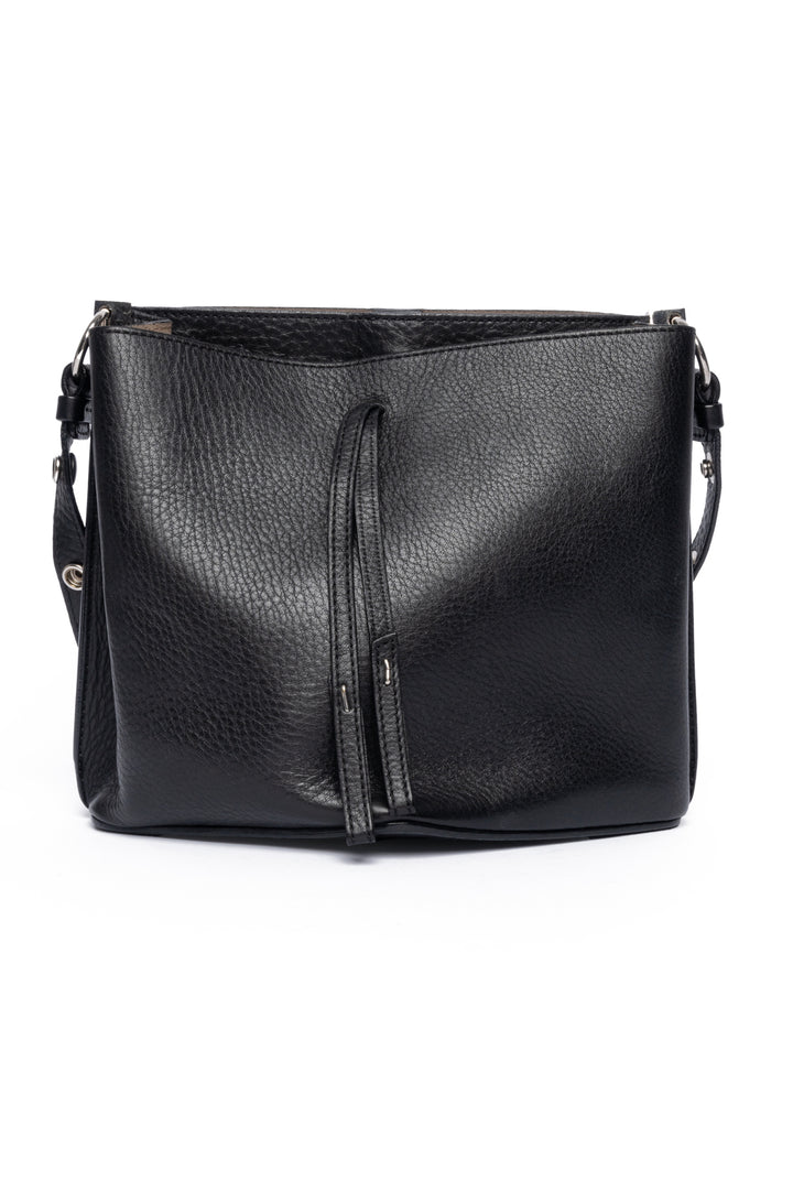 Maison Martin Margiela Leather Crossbody Bucket Bag