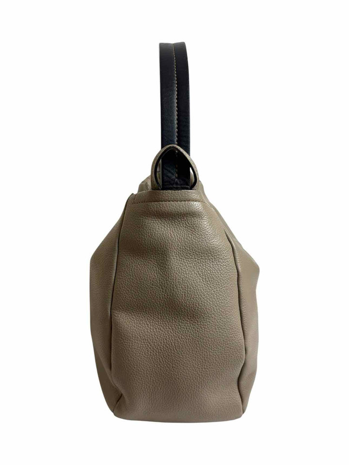 La Canadienne Maisie Taupe Leather  Purse