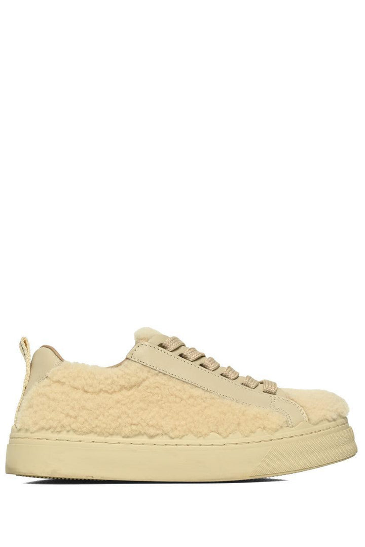 Chloe Size 35 Lauren Shearling Sneakers