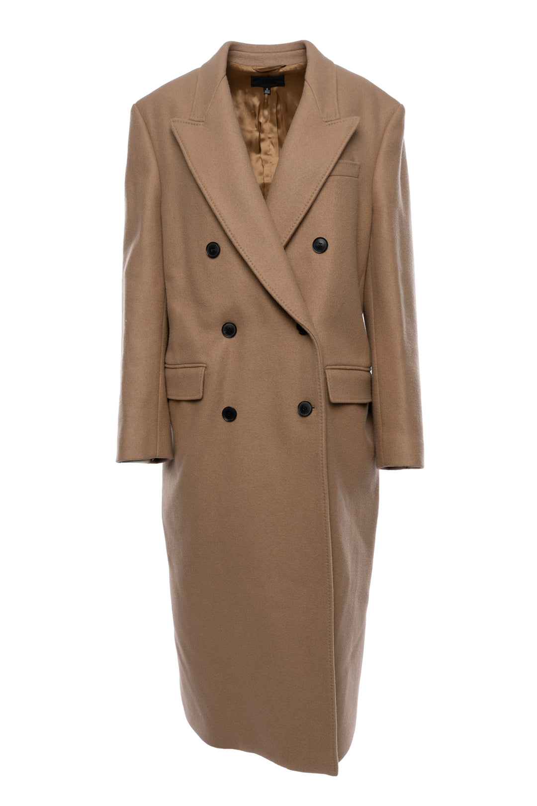 Nili Lotan Size M Edmont Double Breasted Wool Coat