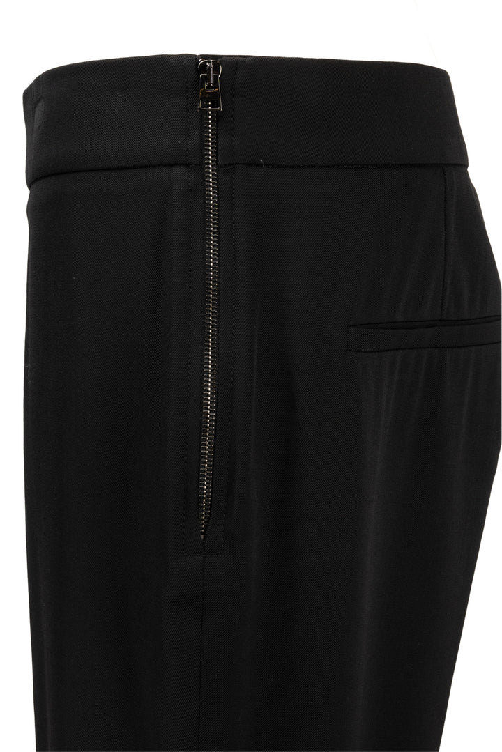 Tom Ford Size 6 Wool Zipper Detail Pants
