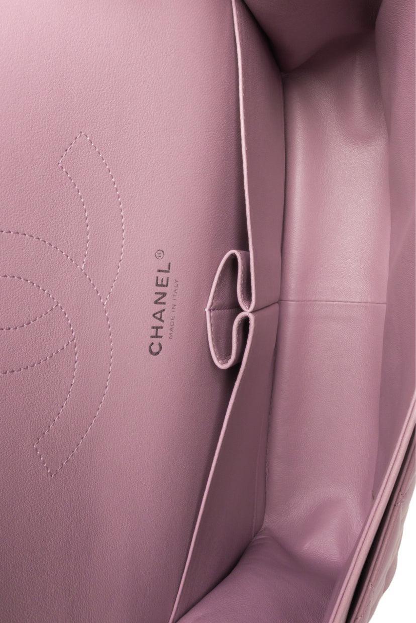 Chanel 2012 Lambskin Jumbo Double FlapShoulder Bag