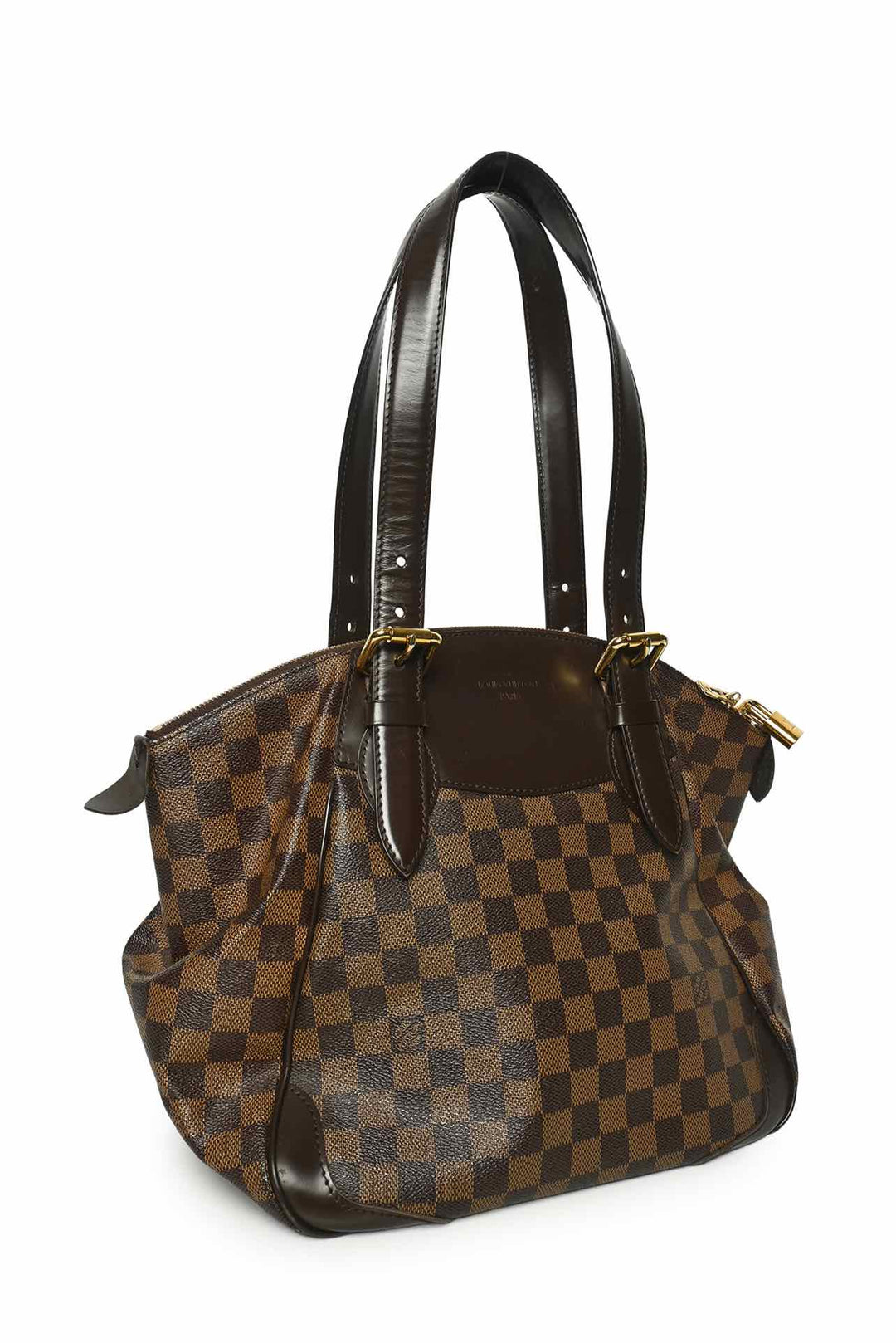 Louis Vuitton Damier Ebene Coated Canvas Verona MM Shoulder Bag