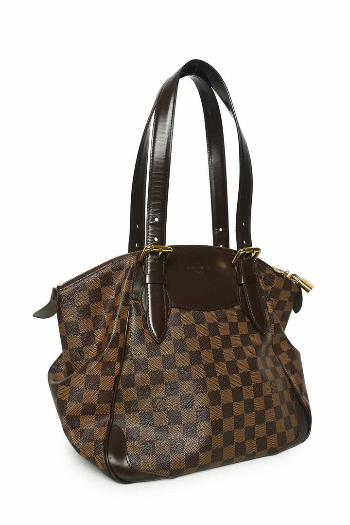 Louis Vuitton Damier Ebene Coated Canvas Verona MM Shoulder Bag