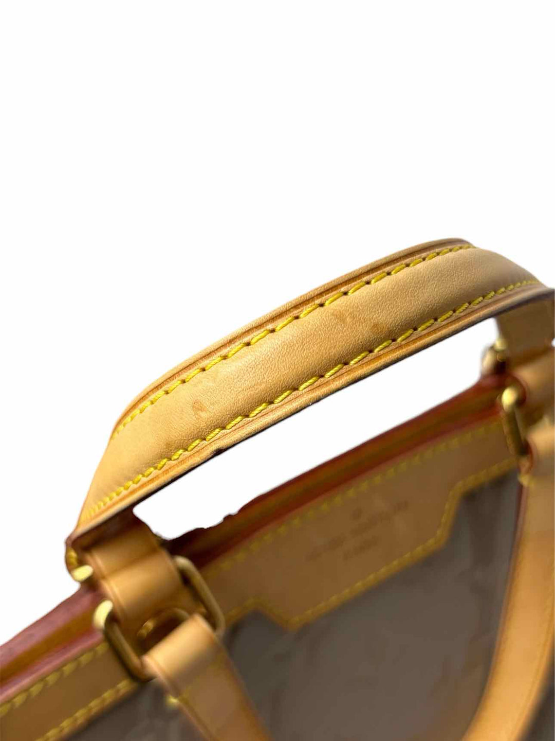 Louis Vuitton  Brea MM Galet Patent Monogram Purse