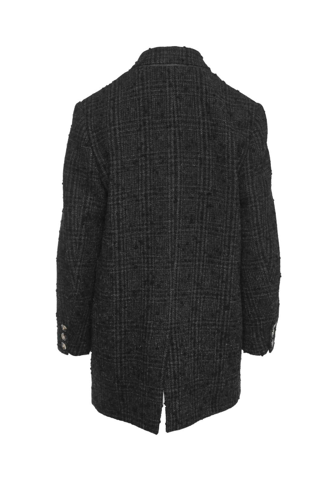 Isabel Marant Etoile Size 34 Boucle Check Wool Blazer