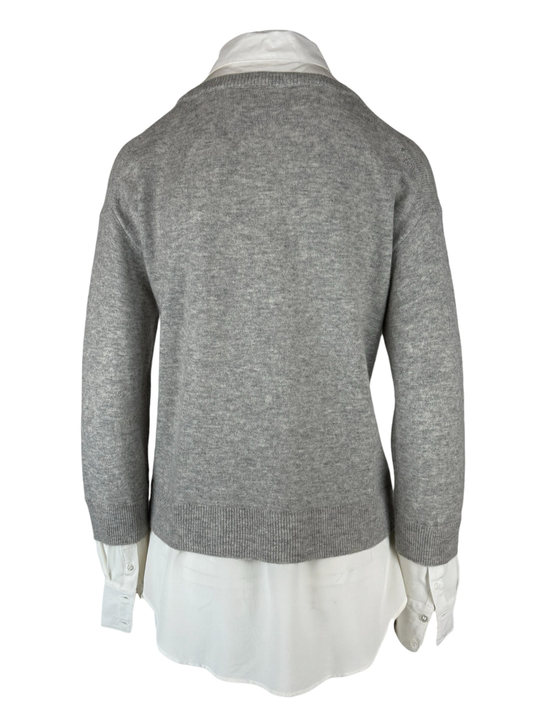Veronica Beard Size S Brami Mixed Media Sweater