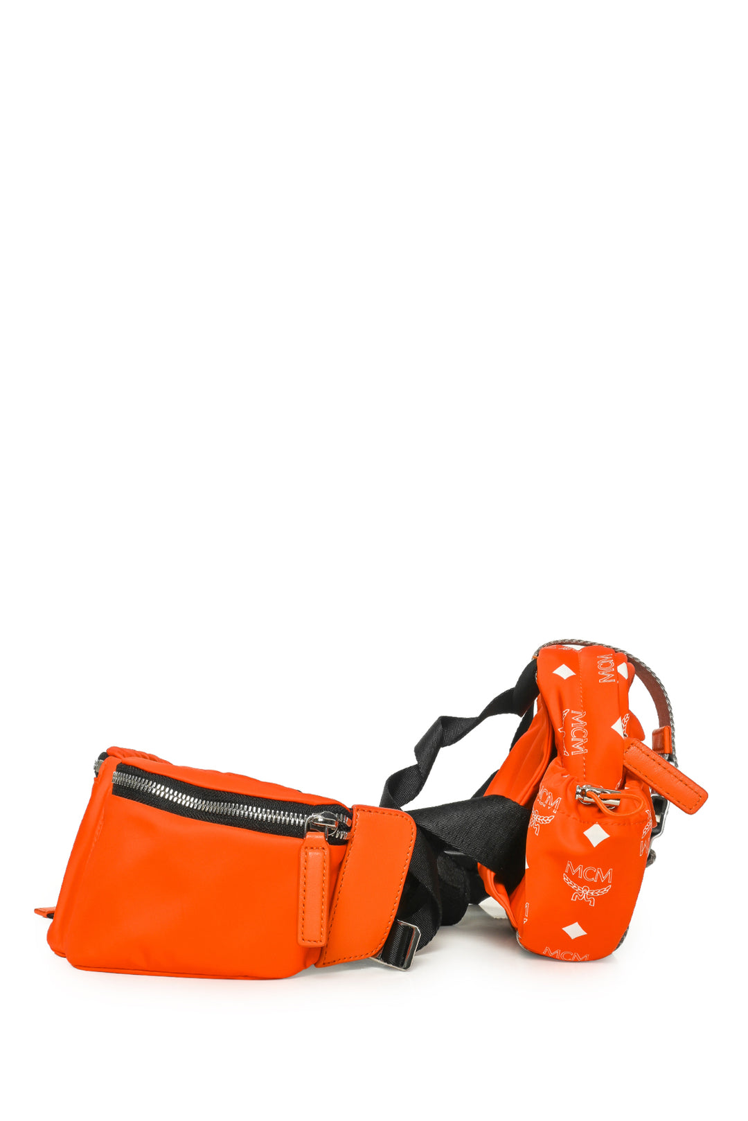 MCM Jemison Mini Nylon Convertible Belt Bag