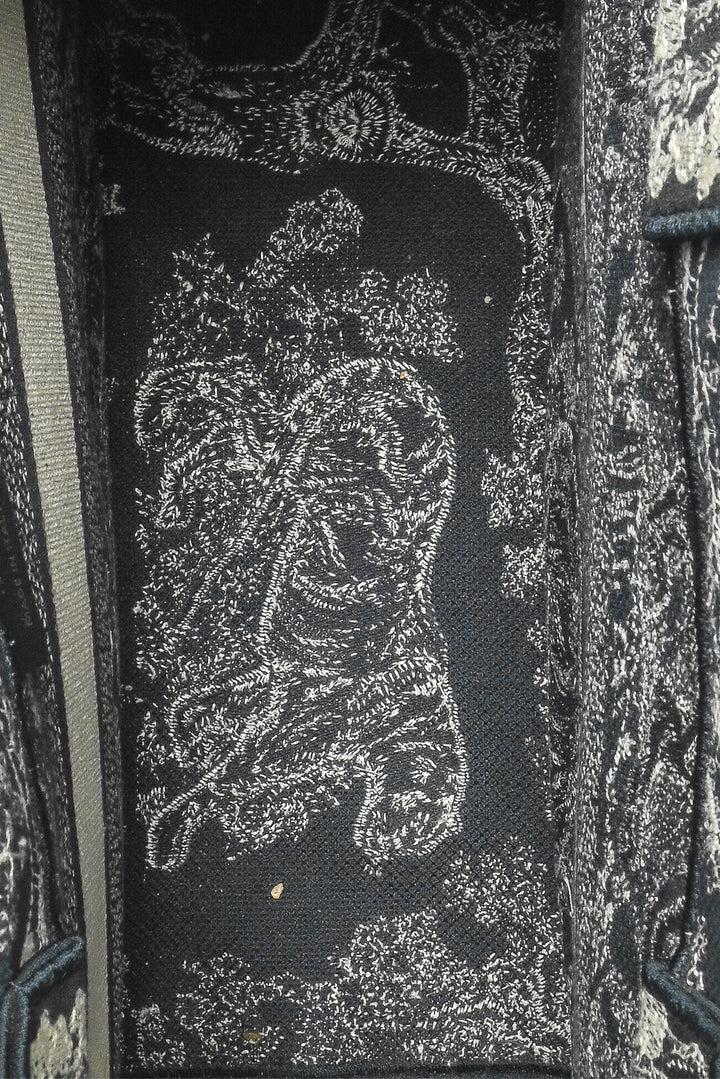 Dior 2022 Toile de Jouy Reverse Medium Book Tote