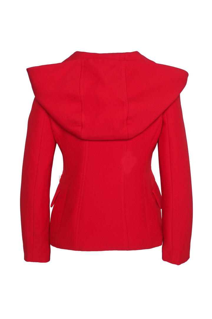 Christian Dior Size 4 Fitted Hooded Jacket