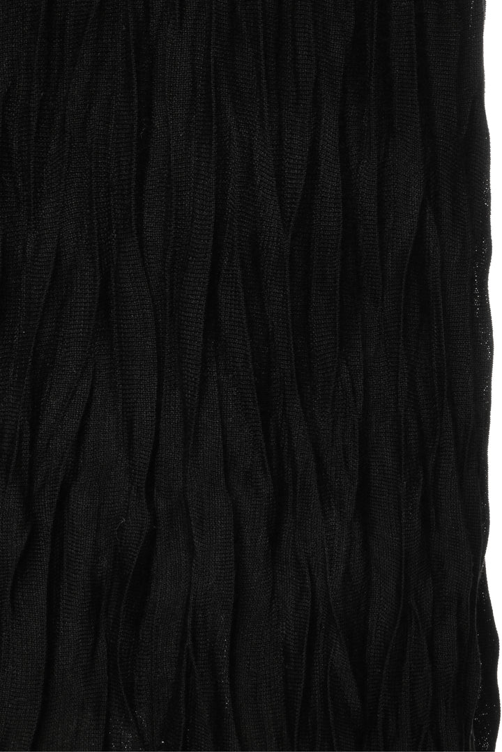 Y's Size 2 Crinkle Knit Midi Skirt