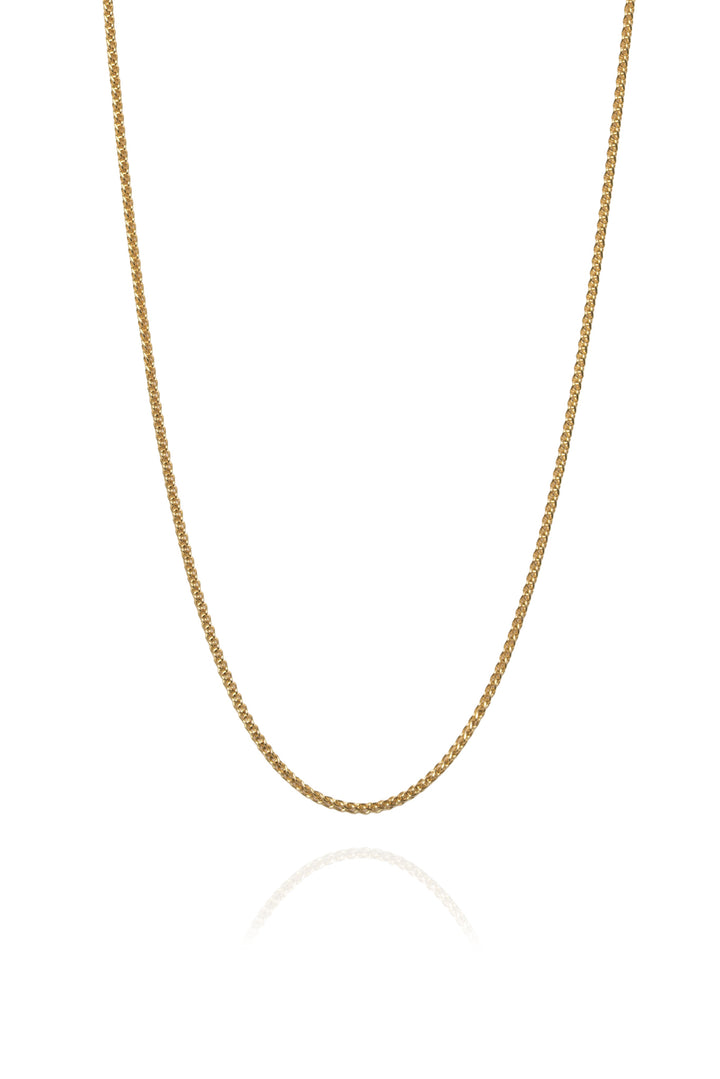 14K Yellow Gold Chain Necklace