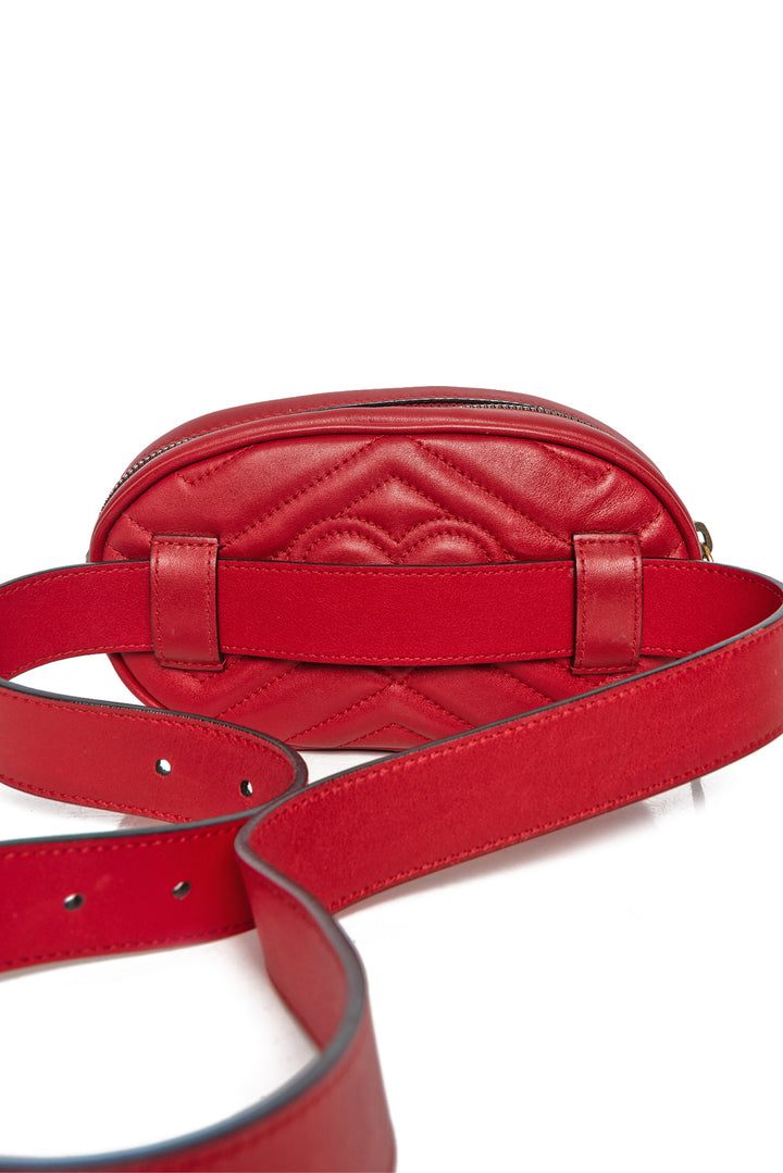 Gucci Quilted Marmont Waist Belt Bag