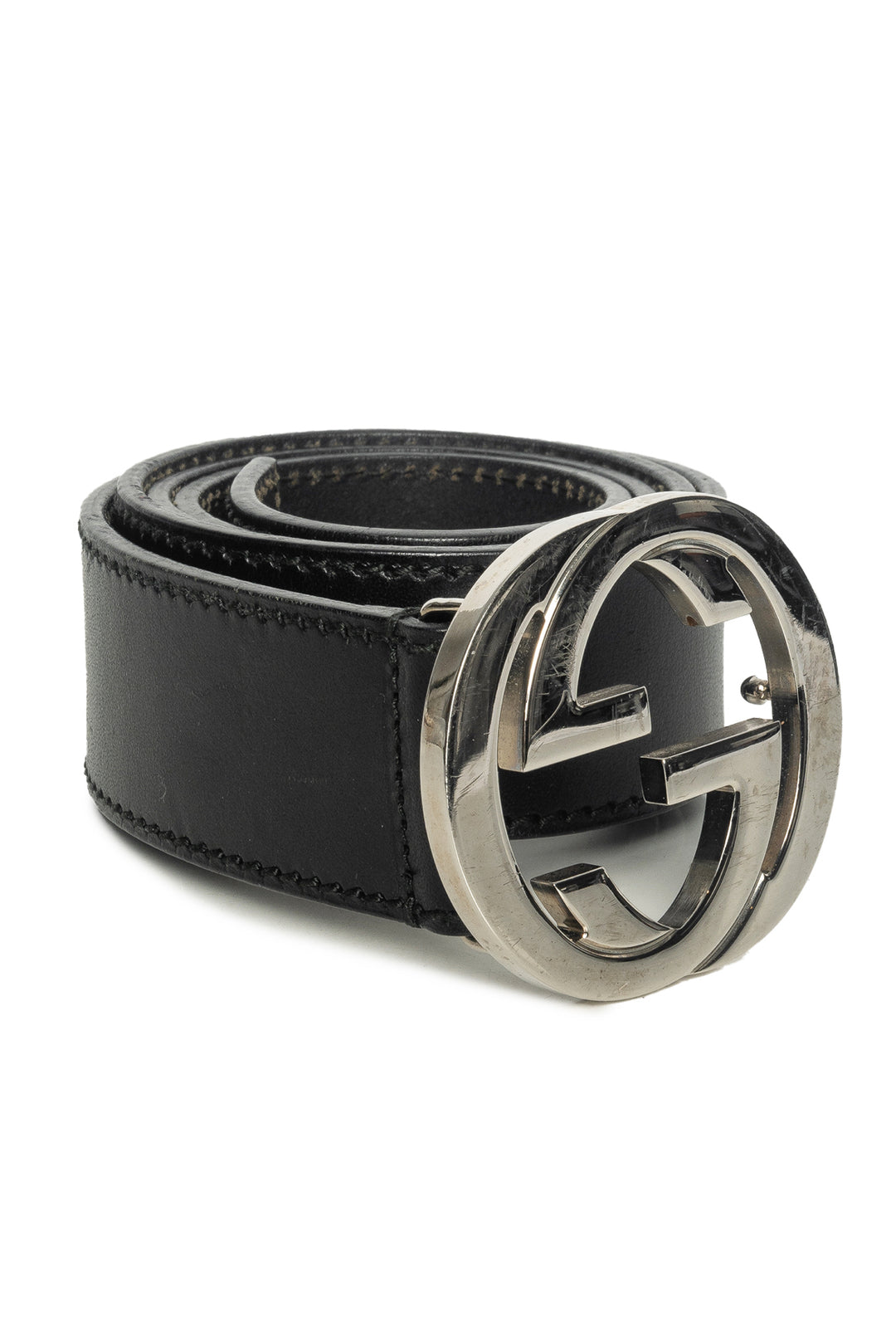 Gucci Size 36 GG Buckle Belt