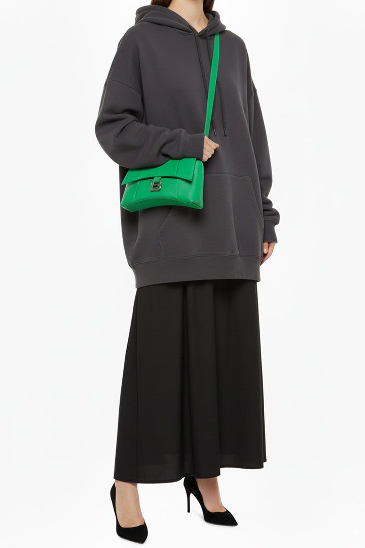 Balenciaga Calfskin XS Downtown Shoulder Bag