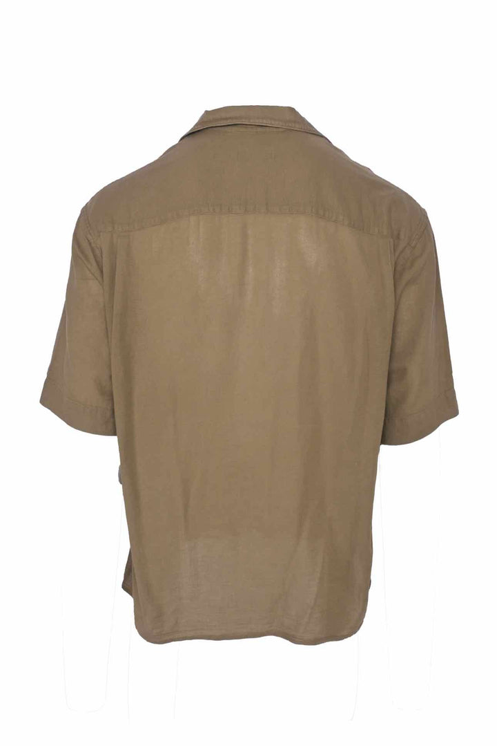 LEMAIRE Size 48 Men's Shirt Short Sleeve