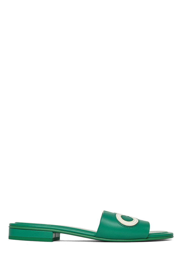 Chanel Size 38.5 2023 Logo Slip On sandal