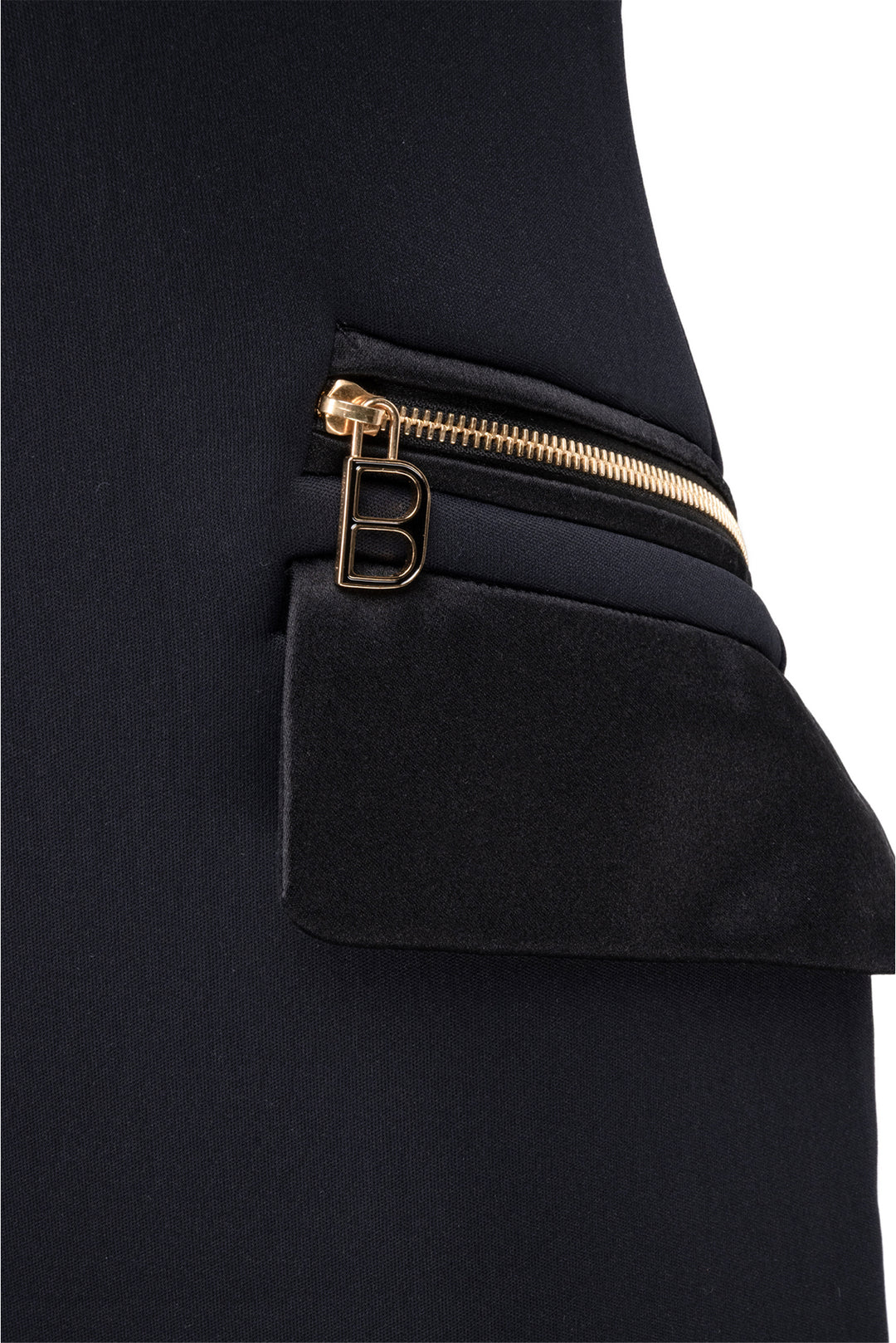 Brandon Maxwell Size 8 V-neck Zip Pocket Knee Length Sheath Dress