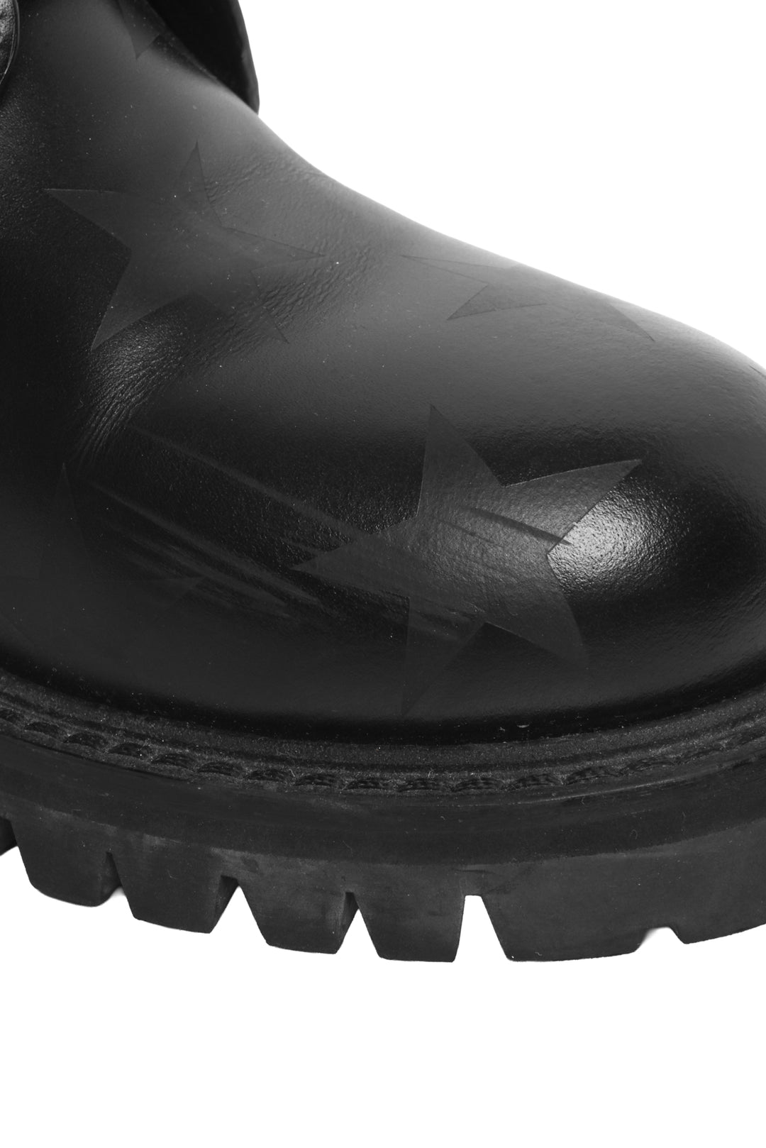 Valentino Size 35.5 Stars Combat Ankle Boots
