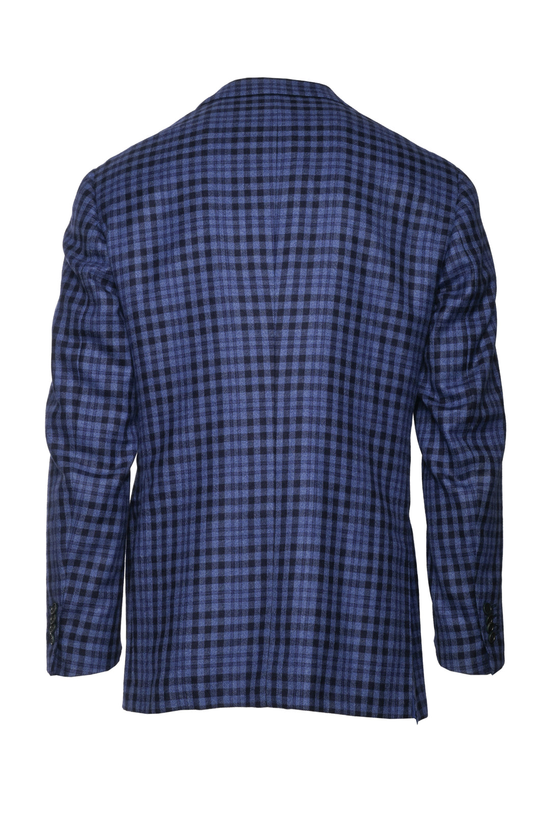 Kiton Size 42 Men's Checked Cashmere Blazer
