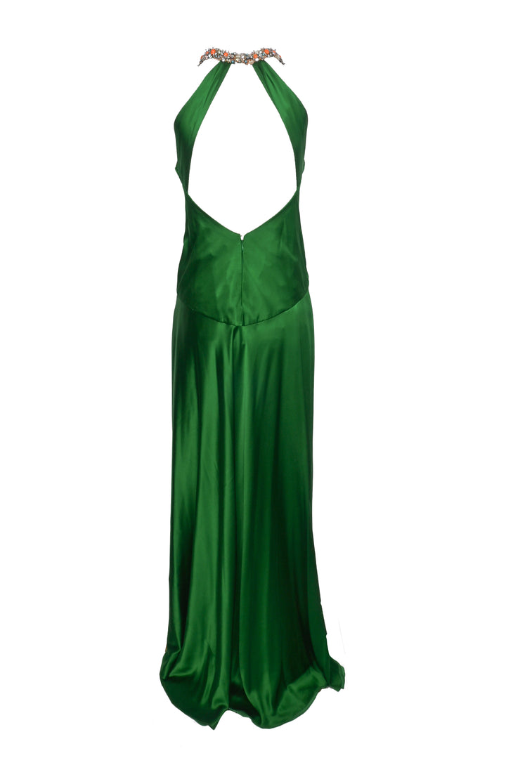Jenny Packham Size 6  Embellished Collar Gown