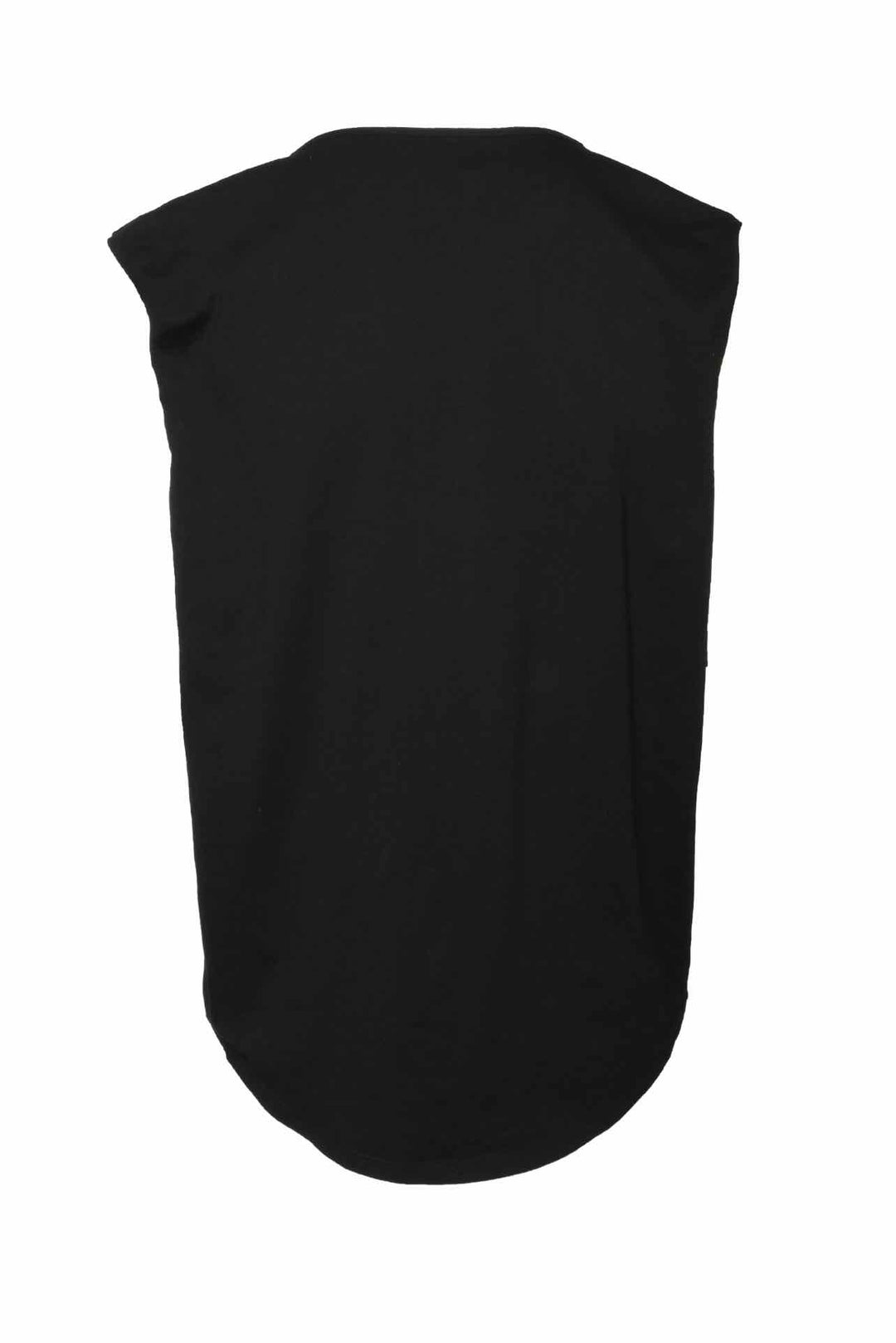 Balmain Size L Logo & Button Tank Top