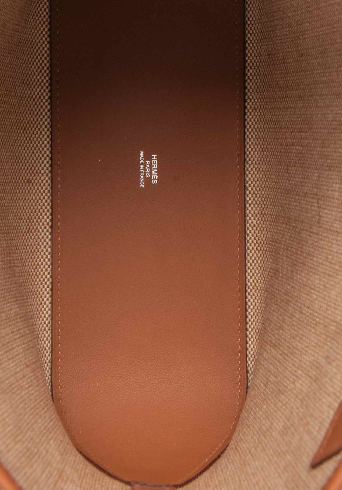 Hermes Cabas H en Biais 27 Tote - Luxury Used Designer Tote
