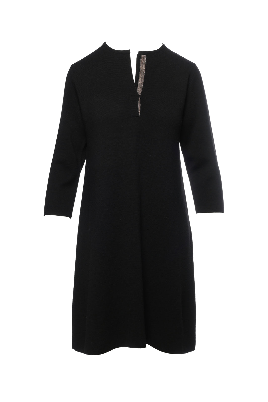 Fabiana Filippi Size S Beaded Detail Wool Dress