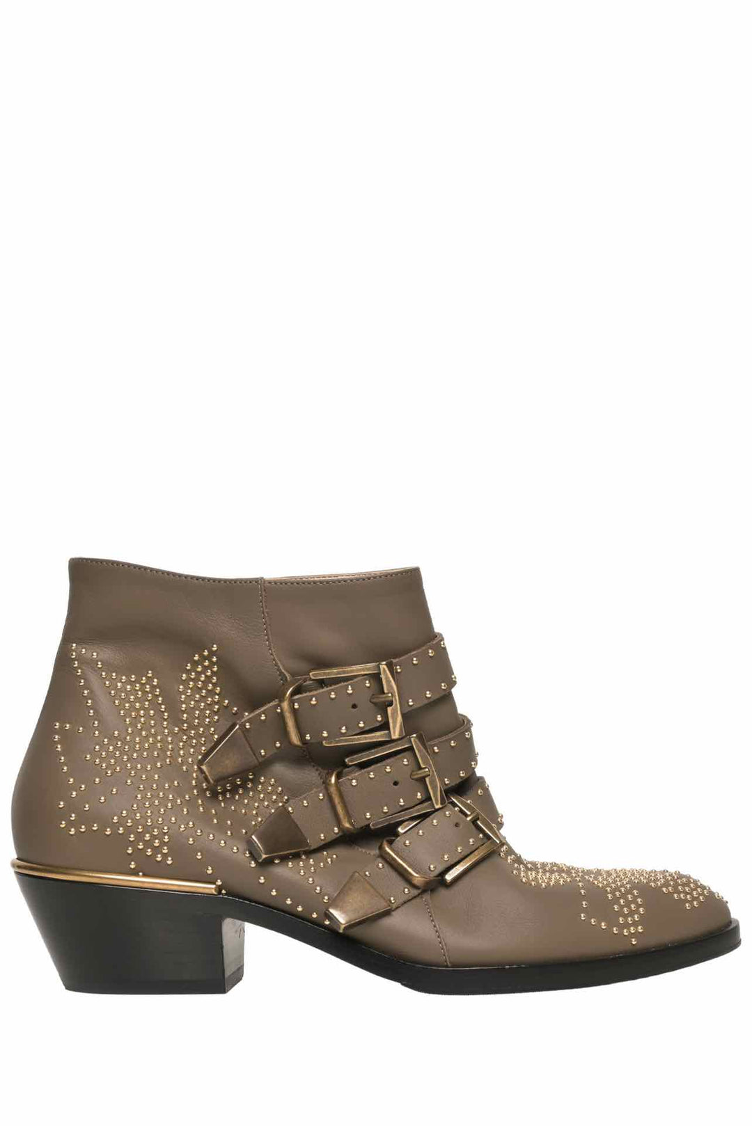 Chloe Size 37 Susanna Stud Buckle Ankle Boots