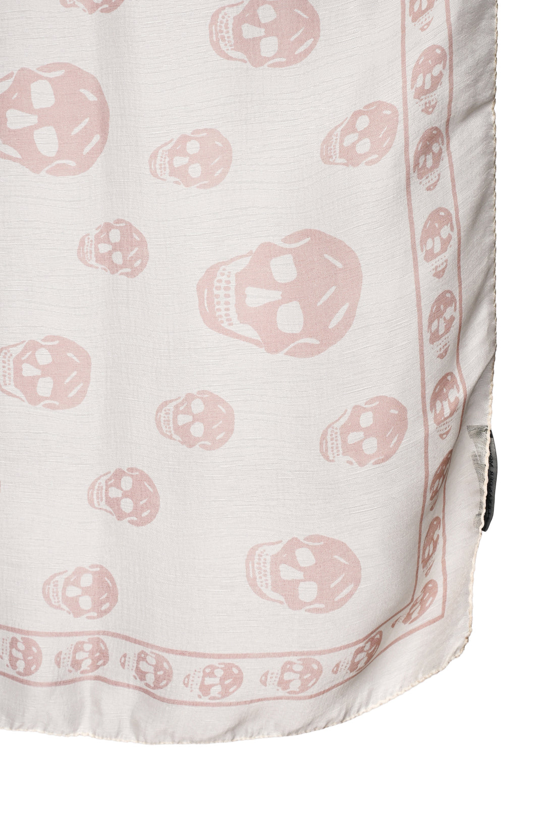 Alexander Mcqueen Classic Silk Skull Scarf