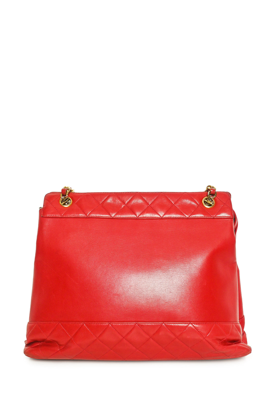 Chanel Vintage 2002-2003 CC Charm Lambskin Tote