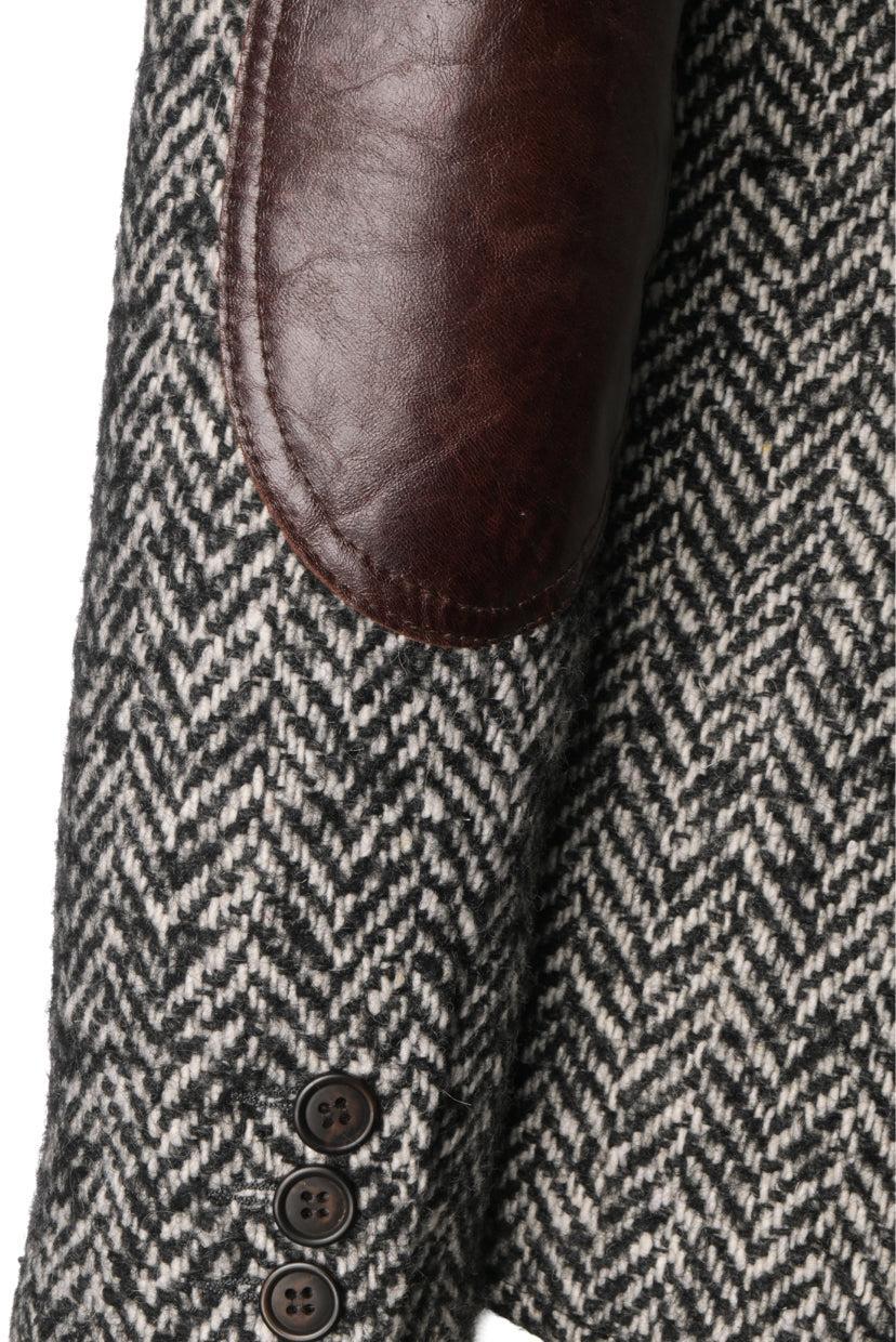 Smythe Size 6 Faux Fur Trimmed Blazer